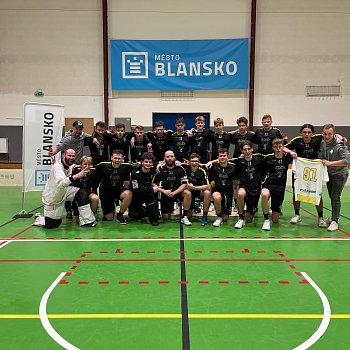 
                                Florbalisté FBK Atlas Blansko sehrály v sobotu utkání s týmem z Jaroměře. FOTO: archiv FBK Atlas Blansko
                                    