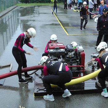 
                                Těchovští hasiči se utkali o pohár starosty. FOTO: Josef Vylášek
                                    