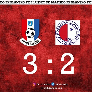 
                                Během sobotních fotbalových utkání FK Blansko vítězilo. FOTO: archiv FK Blansko
                                    