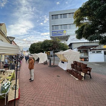 
                                Sobotní farmářské trhy zaplnily Rožmitálovu ulici. FOTO: archiv KSMB
                                    