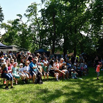 
                                 V sobotu 4. června se v zámeckém parku konal Dětský den 2022. FOTO: Pavla Komárková
                                    
