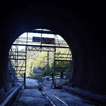 
                                Správa železnic zorganizovala prohlídky modernizovaných tunelů. FOTO: Michal Záboj
                                    
