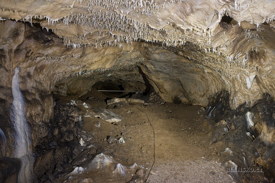 
                                Za tajemstvím jeskyně je název nové prohlídkové trasy ve Výpustku.
                                    