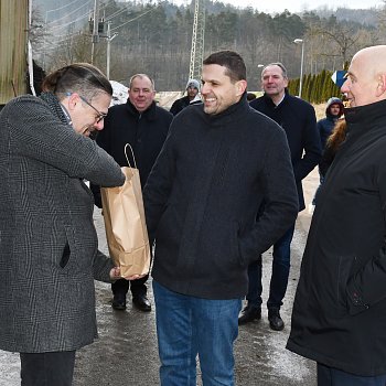 
                                Ministr Hladík navštívil blanenskou kompostárnu. FOTO: Michal Záboj
                                    