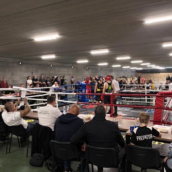 
                                Berserkers Boxing Club Blansko uspořádal turnaj Národní ligy boxu. FOTO: archiv klubu
                                    