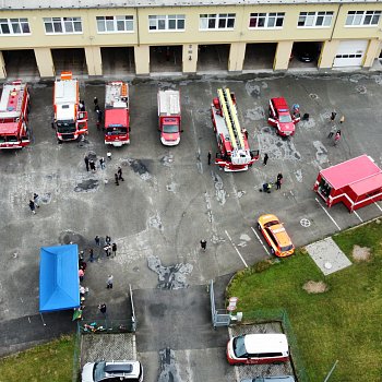 
                                Den otevřených dveří na centrální hasičské stanici v Blansku si nenechalo ujít téměř 700 návštěvníků. FOTO: HZS Jihomoravského kraje
                                    