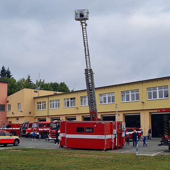 
                                Den otevřených dveří na centrální hasičské stanici v Blansku si nenechalo ujít téměř 700 návštěvníků. FOTO: HZS Jihomoravského kraje
                                    