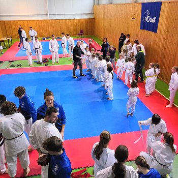 
                                V sobotu probíhal v hale na Starém Blansku turnaj v karate. FOTO: Leona Voráčová
                                    