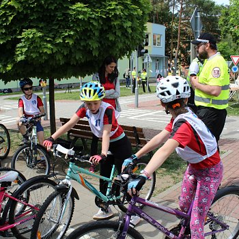 
                                Školáci z Blanska uspěli v krajském kole Dopravní soutěže mladých cyklistů. FOTO: Aleš Lakota
                                    