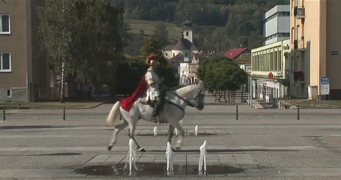 Záběr z filmu Brána Moravského krasu