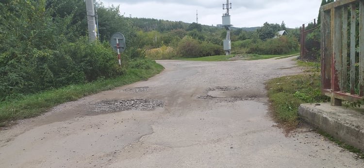 obrázek k projektu: Oprava příjezdové komunikace k zahrádkářské kolonii U Bílé skály