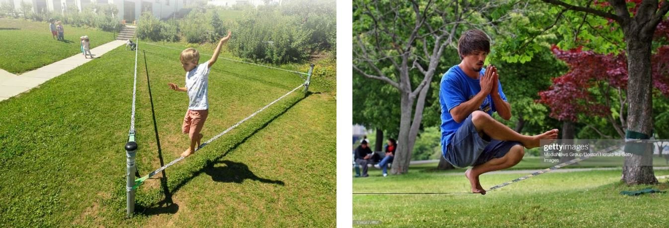 obrázek k projektu: Slackline na ostrově Ludvíka Daňka